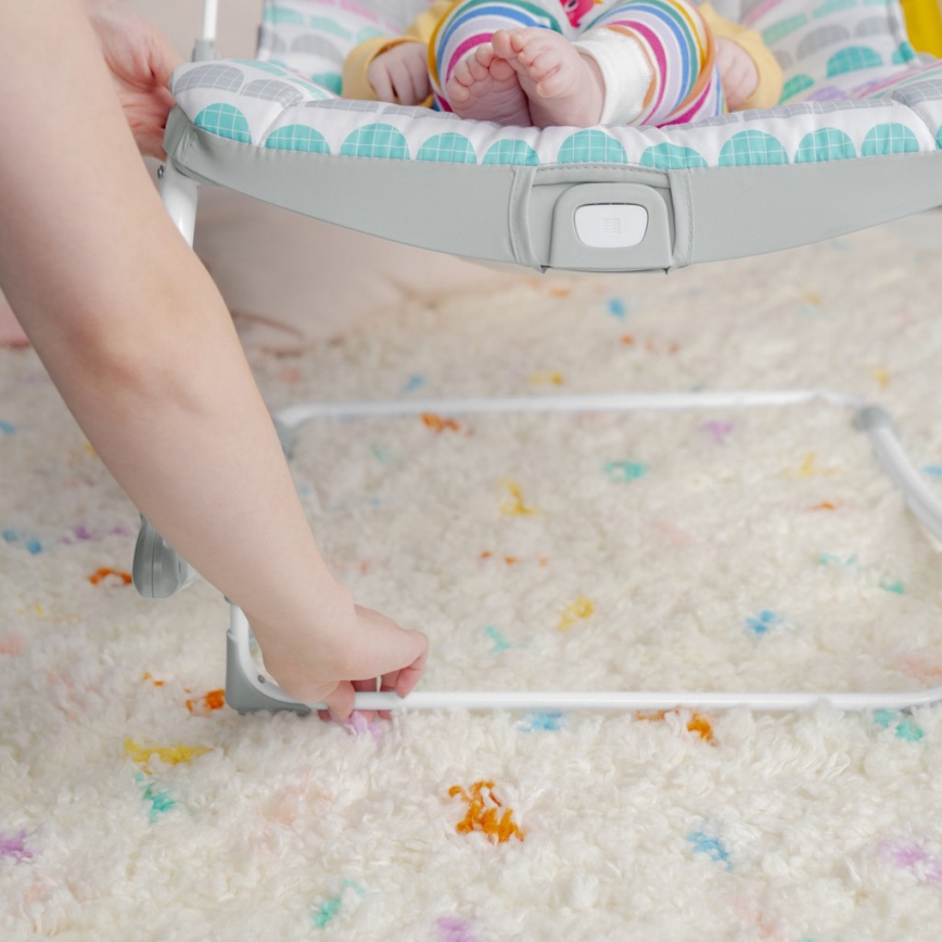 Bright Starts - Berceuse vibrante pour bébé ROSY RAINBOW 1xLR14
