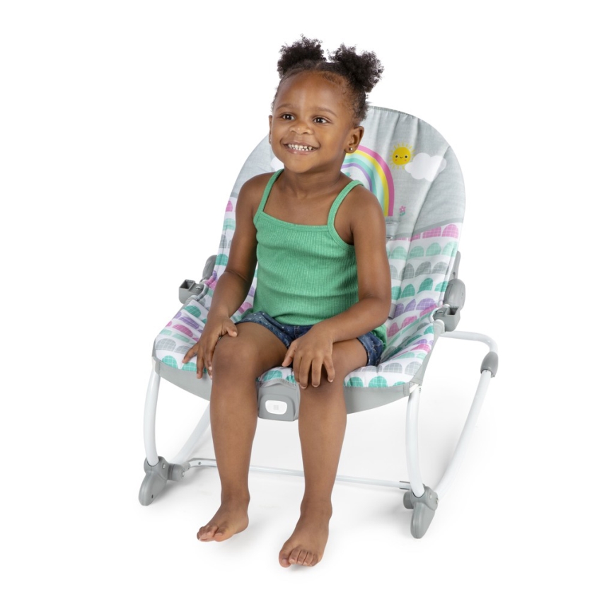 Bright Starts - Berceuse vibrante pour bébé ROSY RAINBOW 1xLR14