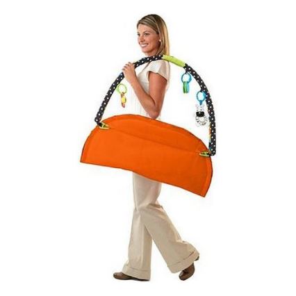 Bright Starts - Couverture pour bébé pour jouer SAFARI multicolore