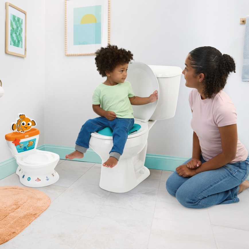 Bright Starts - Pot pour enfant MY SIZE Finding Nemo avec effet sonore 2xAAA