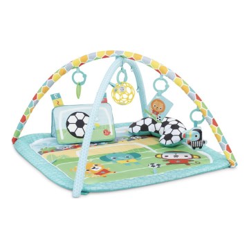 Bright Starts - Tapis d'éveil pour bébé OBALL GRIP & KICK 3xAA