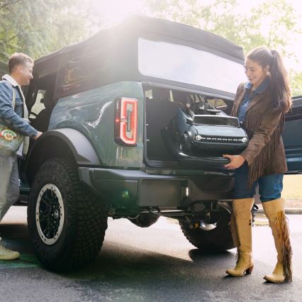 Bright Starts - Trotteur pour bébé FORD BRONCO 3xAA