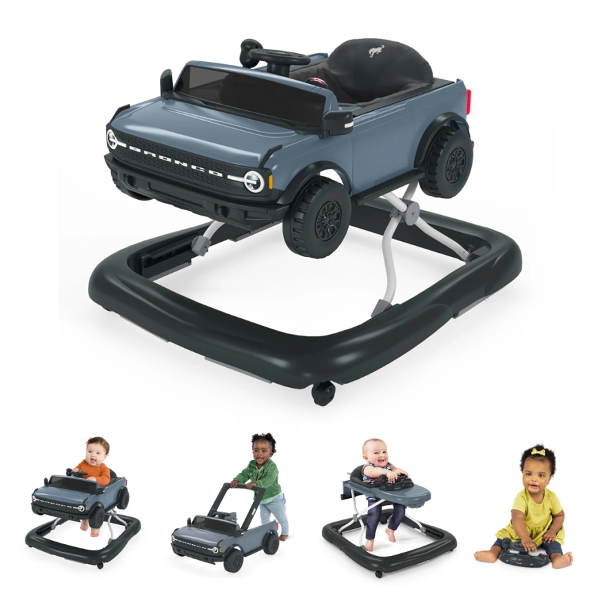 Bright Starts - Trotteur pour bébé FORD BRONCO 3xAA