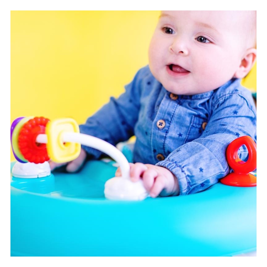 Bright Starts - Trotteur pour bébé GIGGLING SAFARI