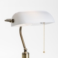 Brilagi - Abat-jour de rechange pour lampe de table BANK OFFICE blanc