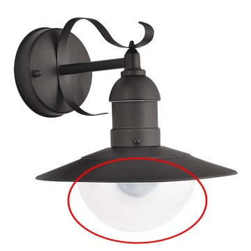 BRILAGI - Abat-jour de rechange pour luminaire MOLDE et OSLO E27 transparent