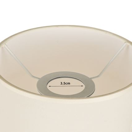 Brilagi - Abat-jour pour lampe de table TABLON E27 Ø 14 cm, crème