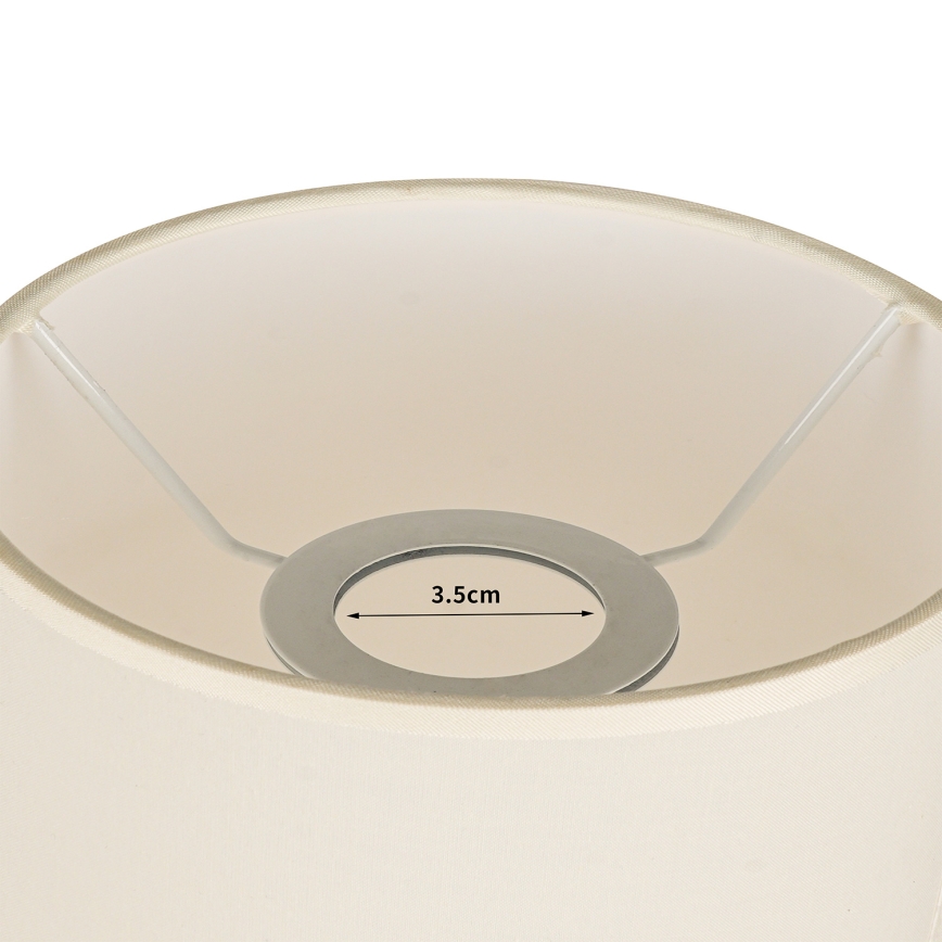 Brilagi - Abat-jour pour lampe de table TABLON E27 Ø 14 cm, crème