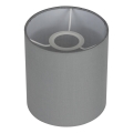 Brilagi - Abat-jour universel NUBILA E27 15,5x14 cm gris clair