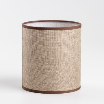 Brilagi - Abat-jour universel NUBILA E27 15,5x14 cm marron