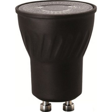 Brilagi - Ampoule LED en céramique GU10/5W/230V 3000K noire