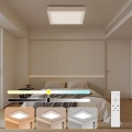 Brilagi - Applique de plafond de salle de bain dimmable FRAME SMART LED/24W/230V 30x30 cm 3000-6000K IP44 blanche + télécommande