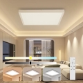 Brilagi - Applique de Salle de Bain Dimmable FRAME SMART LED/50W/230V 60x60 cm 3000-6000K IP44 Blanc + Télécommande