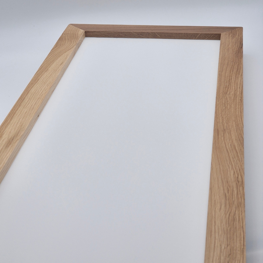 Brilagi - Plafonnier de salle de bain LED WOODY FRAME LED/50W/230V 120x30 cm IP44 chêne