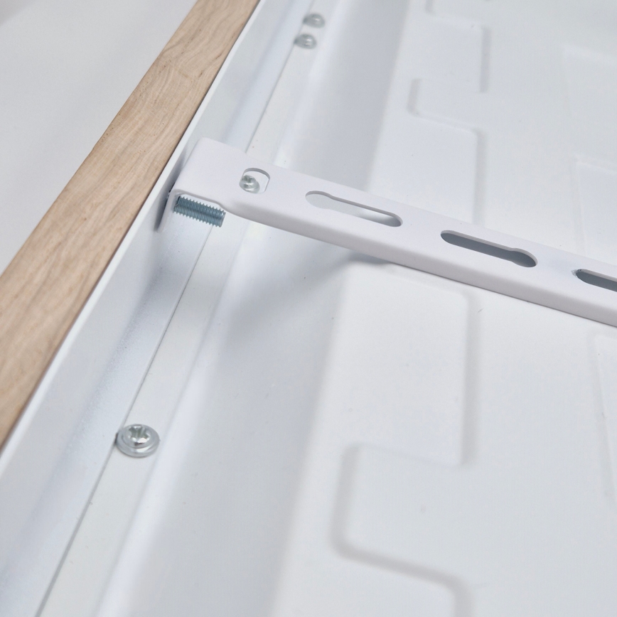 Brilagi - Plafonnier de salle de bain LED WOODY FRAME LED/50W/230V 60x60 cm IP44 chêne
