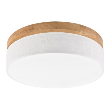 Brilagi - Applique LED BELLADONNA LED/36W/230V Ø 40 cm blanche/chêne