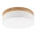 Brilagi - Applique LED BELLADONNA LED/36W/230V Ø 40 cm blanche/chêne
