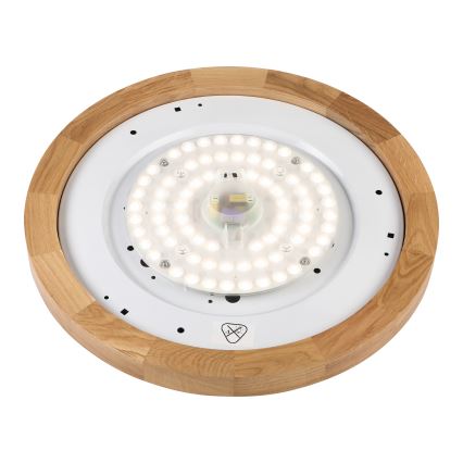 Brilagi - Applique LED BELLADONNA LED/36W/230V Ø 40 cm blanche/chêne