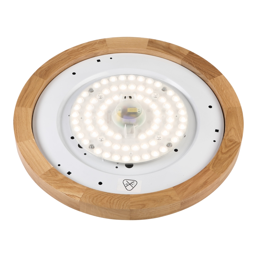Brilagi - Applique LED BELLADONNA LED/36W/230V Ø 40 cm blanche/chêne