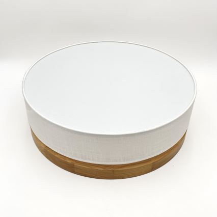 Brilagi - Applique LED BELLADONNA LED/36W/230V Ø 40 cm blanche/chêne