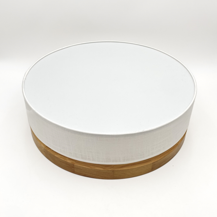 Brilagi - Applique LED BELLADONNA LED/36W/230V Ø 40 cm blanche/chêne