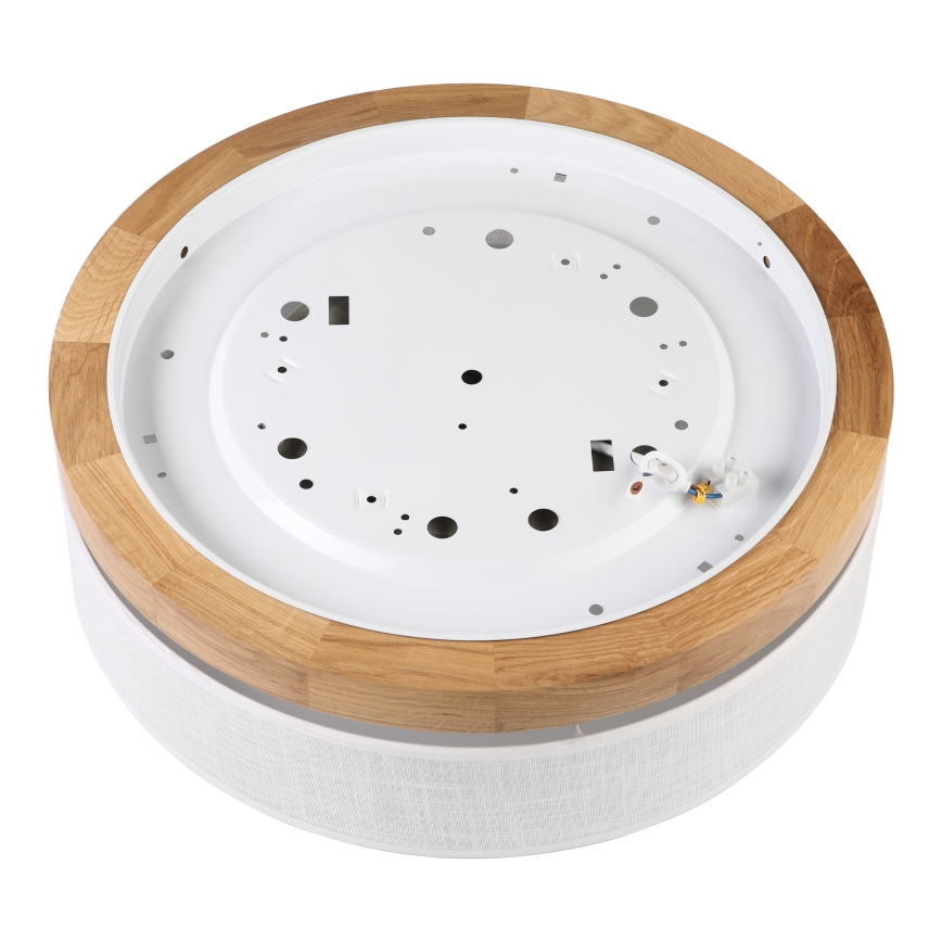 Brilagi - Applique LED BELLADONNA LED/36W/230V Ø 40 cm blanche/chêne