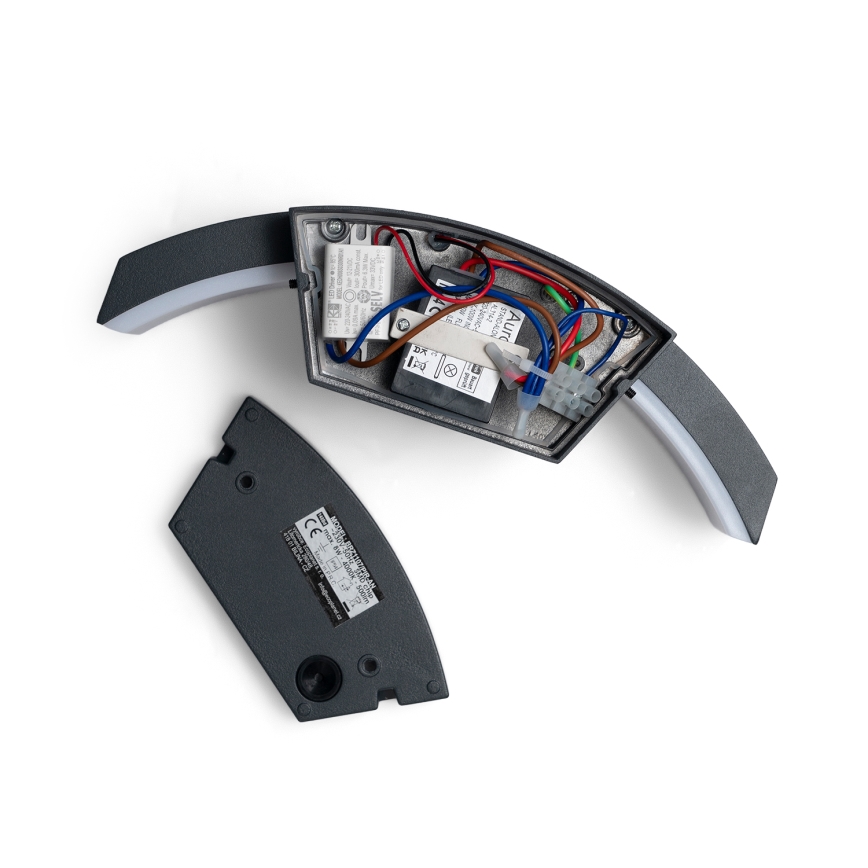 Brilagi - Applique extérieure LED avec détecteur ARCELO LED/8W/230V IP54