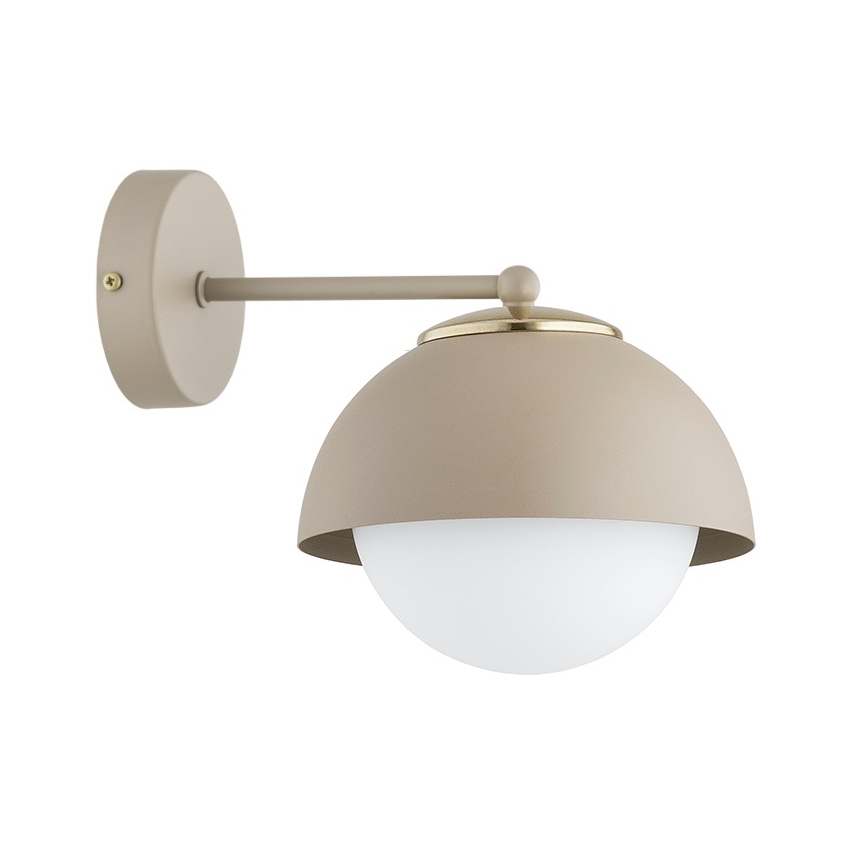 Brilagi - Applique murale 1xE27/60W/230V beige/doré