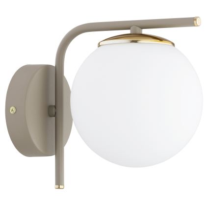 Brilagi - Applique murale 1xE27/60W/230V beige/dorée