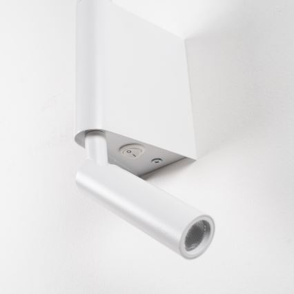 Brilagi - Applique murale à spot LED VIXON LED/3W/230V + LED/5W blanche IRC 90