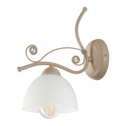 Brilagi - Applique murale ANTICO MODERN 1xE27/60W/230V beige