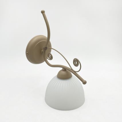 Brilagi - Applique murale ANTICO MODERN 1xE27/60W/230V beige