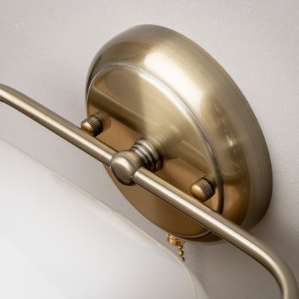 Brilagi - Applique murale BANK OFFICE 1xE27/60W/230V laiton/blanc