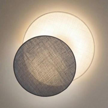 Brilagi - Applique murale CIRCLES 1xE27/60W/230V diam. 35 cm crème/gris
