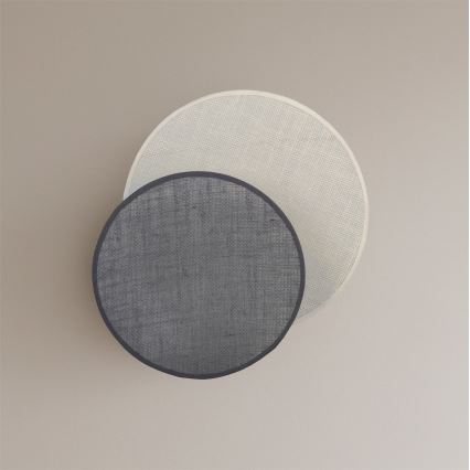 Brilagi - Applique murale CIRCLES 1xE27/60W/230V diam. 35 cm crème/gris