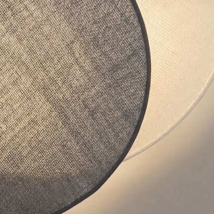 Brilagi - Applique murale CIRCLES 1xE27/60W/230V diam. 35 cm crème/gris