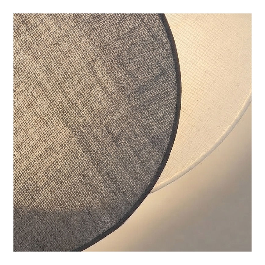 Brilagi - Applique murale CIRCLES 1xE27/60W/230V diam. 35 cm crème/gris