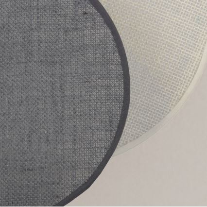 Brilagi - Applique murale CIRCLES 1xE27/60W/230V diam. 35 cm crème/gris