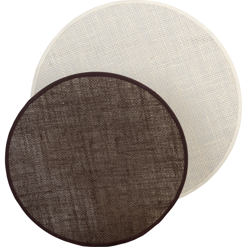 Brilagi - Applique murale CIRCLES 1xE27/60W/230V Ø 35 cm crème/marron