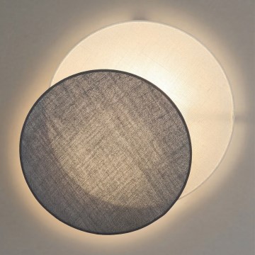 Brilagi - Applique murale CIRCLES 1xE27/60W/230V Ø 45 cm crème/gris