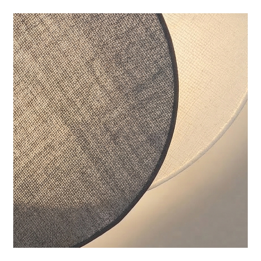 Brilagi - Applique murale CIRCLES 1xE27/60W/230V Ø 45 cm crème/gris