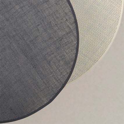 Brilagi - Applique murale CIRCLES 1xE27/60W/230V Ø 45 cm crème/gris