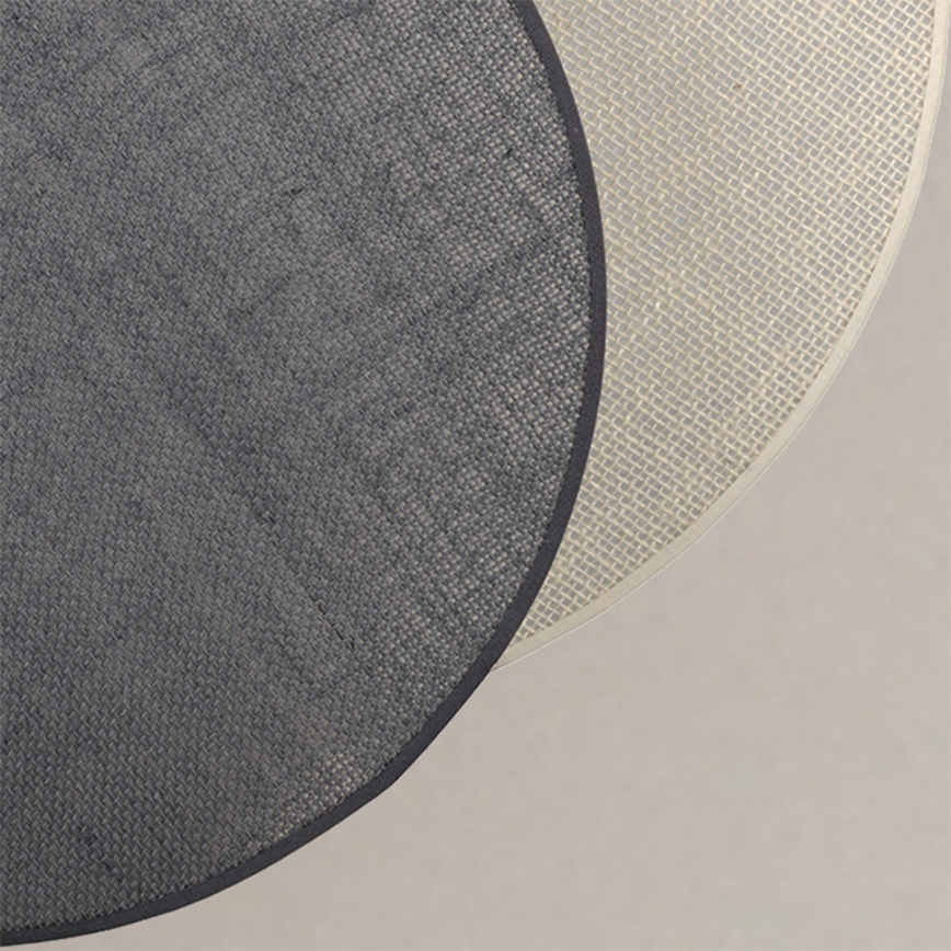 Brilagi - Applique murale CIRCLES 1xE27/60W/230V Ø 45 cm crème/gris