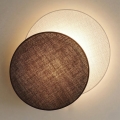 Brilagi - Applique murale CIRCLES 1xE27/60W/230V Ø 45 cm crème/marron