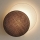 Brilagi - Applique murale CIRCLES 1xE27/60W/230V Ø 45 cm crème/marron