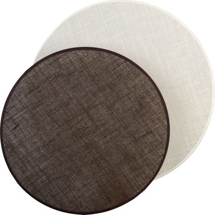 Brilagi - Applique murale CIRCLES 1xE27/60W/230V Ø 45 cm crème/marron