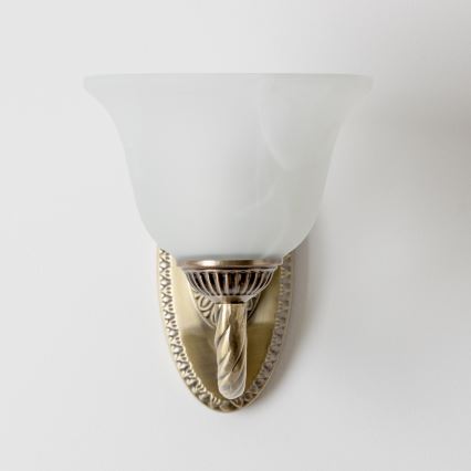 Brilagi - Applique murale CLASSIC 1xE27/60W/230V laiton