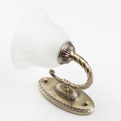 Brilagi - Applique murale CLASSIC 1xE27/60W/230V laiton