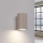 Brilagi - Applique murale CRESTO 2xGU10/10W/230V 10 cm taupe