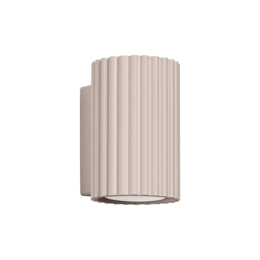 Brilagi - Applique murale CRESTO 2xGU10/10W/230V 10 cm taupe